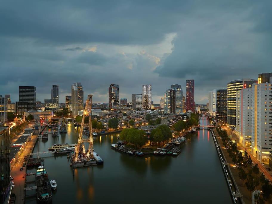 Stunning View Apt Free Parking Roterdão Exterior foto